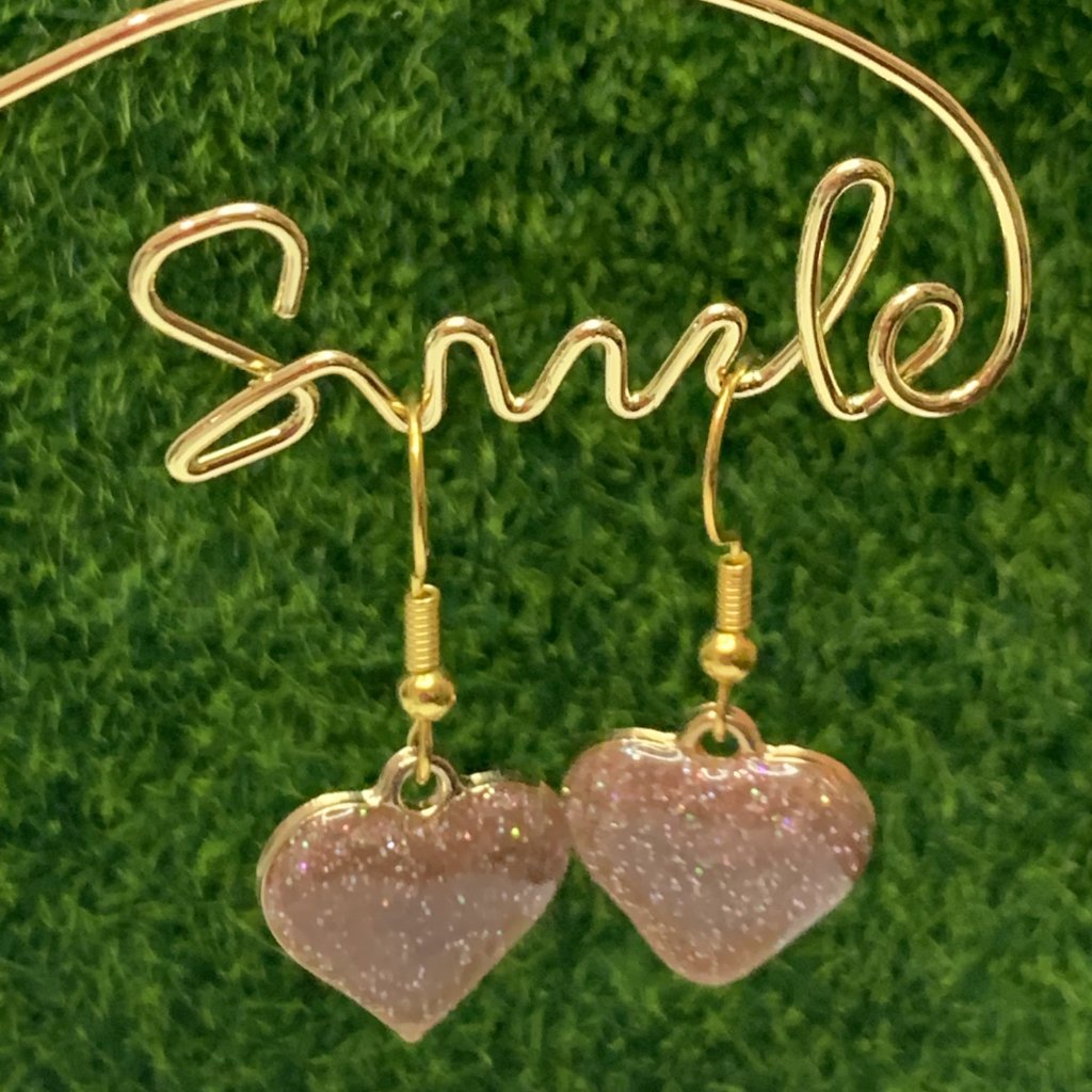 Heart Earring, Valentine's Day Earring, Love Earring, Gift Idea, Heart J